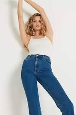 ROLLA's Classic Straight Fit Ankle Jeans Vintage Blue 28 US 6 NWT Quiet Luxury
